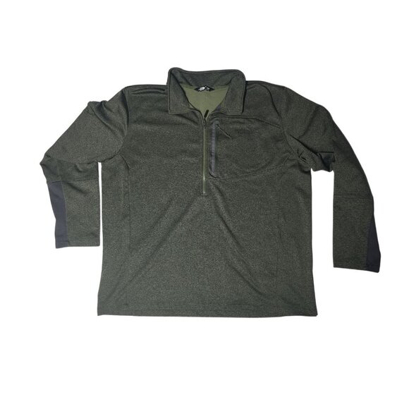 The North Face Men’s Canyonlands ½ Zip Size XXL Green - Picture 1 of 4